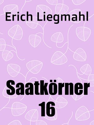 cover image of Saatkörner 16